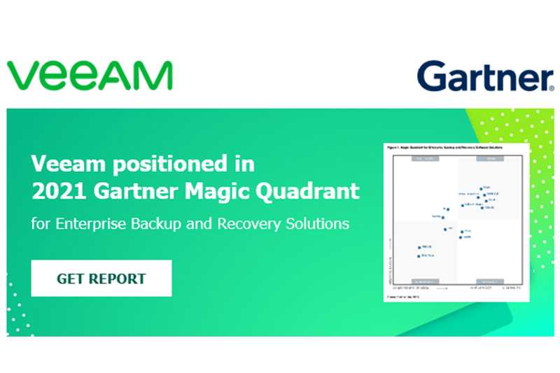 Veeam Positioned In 2021 Gartner Magic Quadrant Report – SMART doo